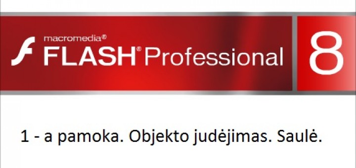 Flash animacija. Saulės judėjimas.